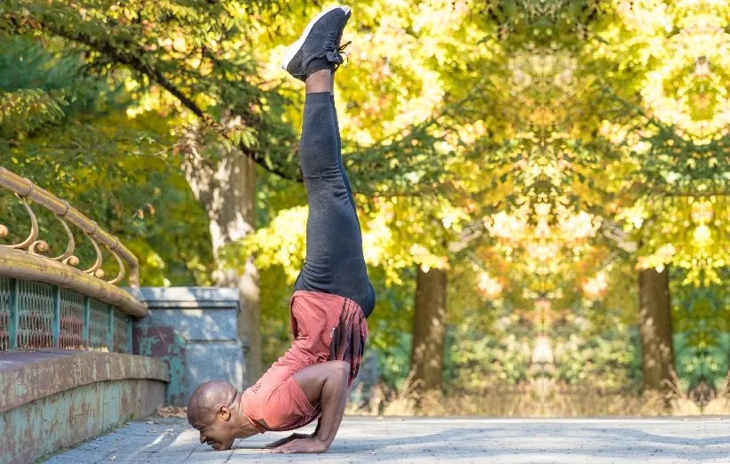 ایستادن روی چانه