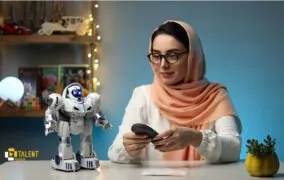 ربات کنترلی مدل تبدیل شونده