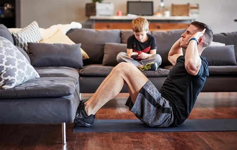 ورزش با مبل