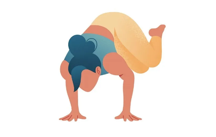 حرکت کلاغ از بغل