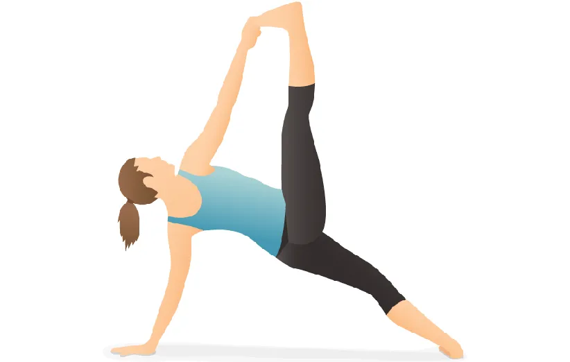 پلانک از بغل و بالا بردن پا