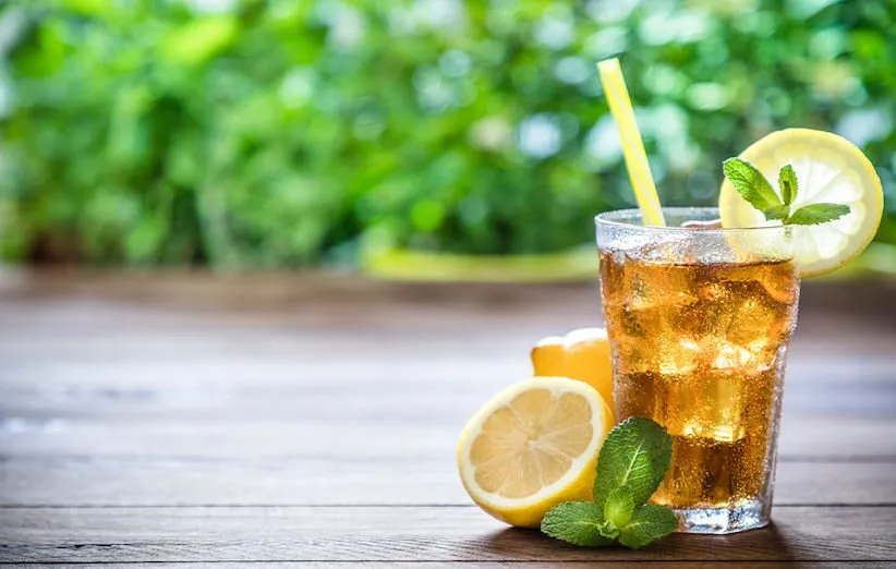 طرز تهیهی چای سرد