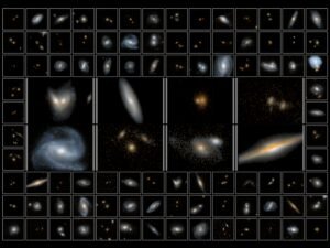 کهکشان‌های 10 میلیارد سال گذشته از نگاه هابل