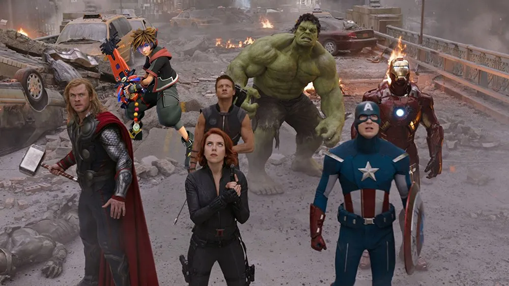 دیزنی Marvel در Kingdom Hearts