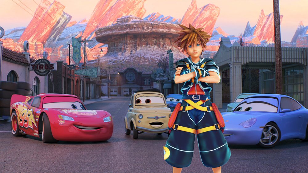 دیزنی Cars در Kingdom Hearts