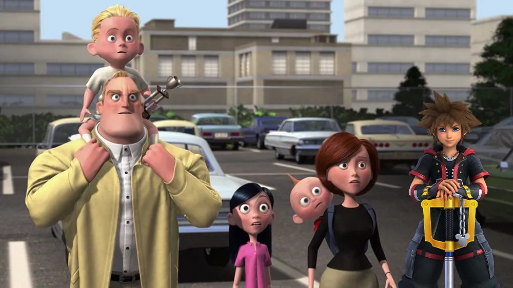 دیزنی Incredibles در Kingdom Hearts