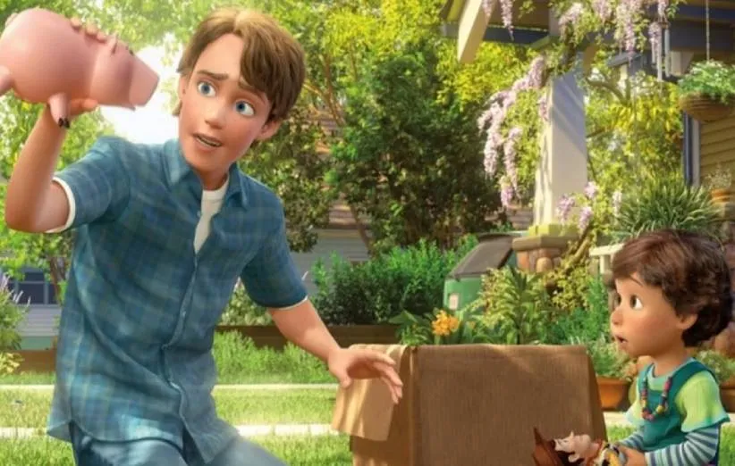 اندی و بانی در داستان اسباب بازی 3