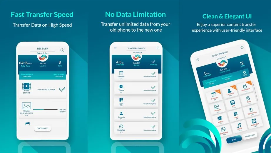 اپلیکیشن Smart Transfer