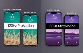 آیفون نمایشگر 60 هرتزی