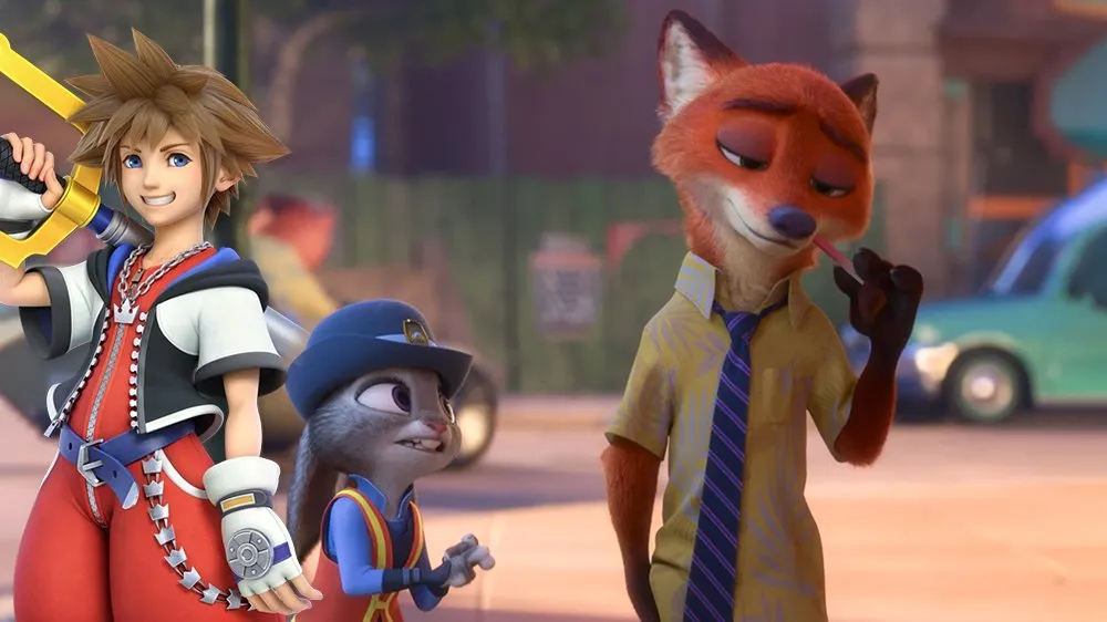 دیزنی Zootopia در Kingdom Hearts