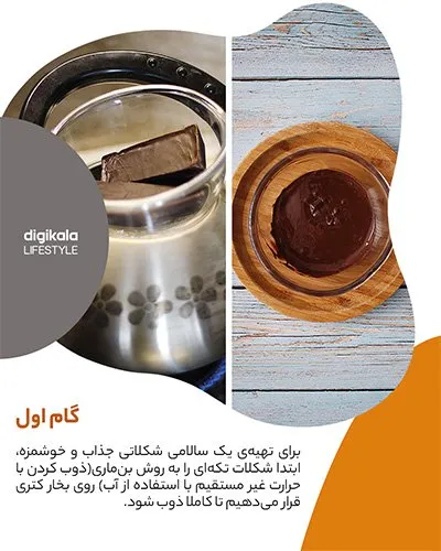 طرز تهیه سالامی شکلات