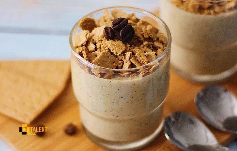 طرز تهیه کاستارد قهوه