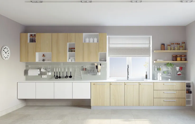 کاشی کف آشپزخانه