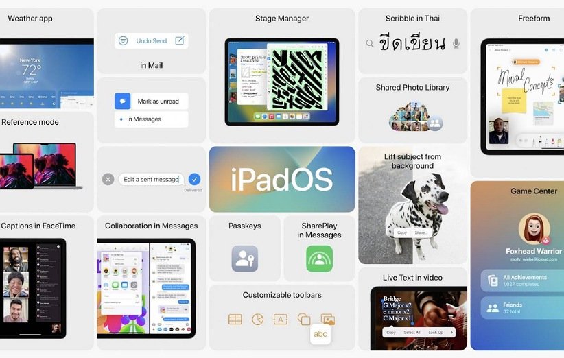 iPadOS 16 اپل