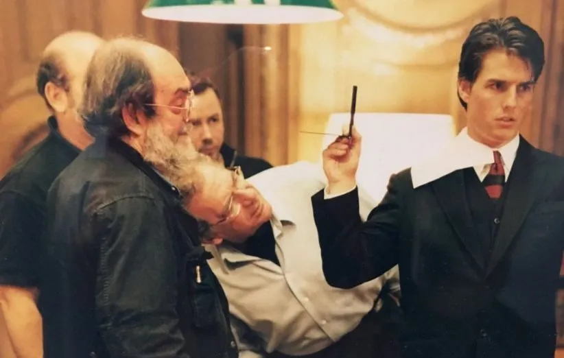 کوبریک و کروز در فیلم چشمان کاملا باز