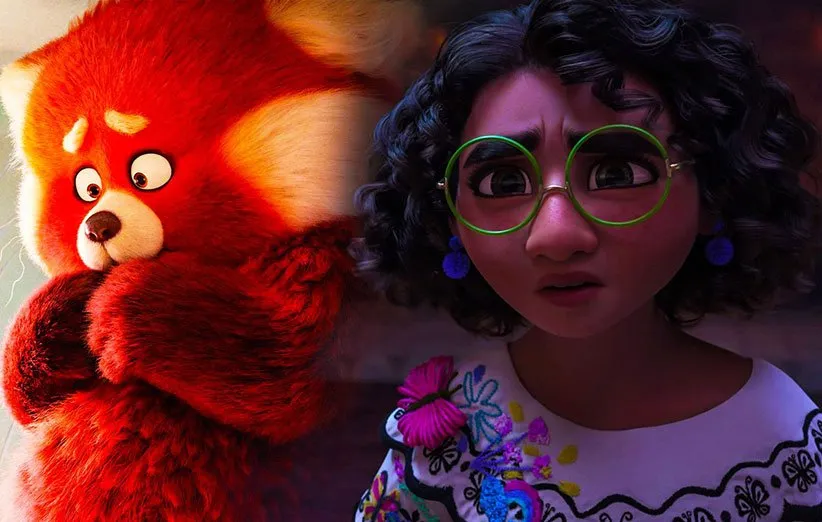 نقد کمالگرایی منفی در قرمز شدن و افسون