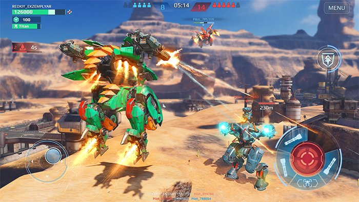 تصویری از بازی War Robots برای موبایل