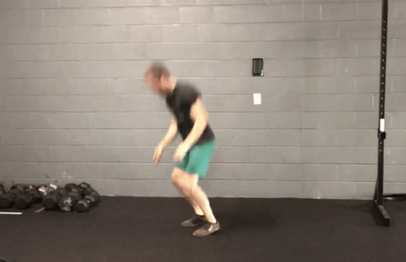 برپی به همراه بالا بردن زانوها