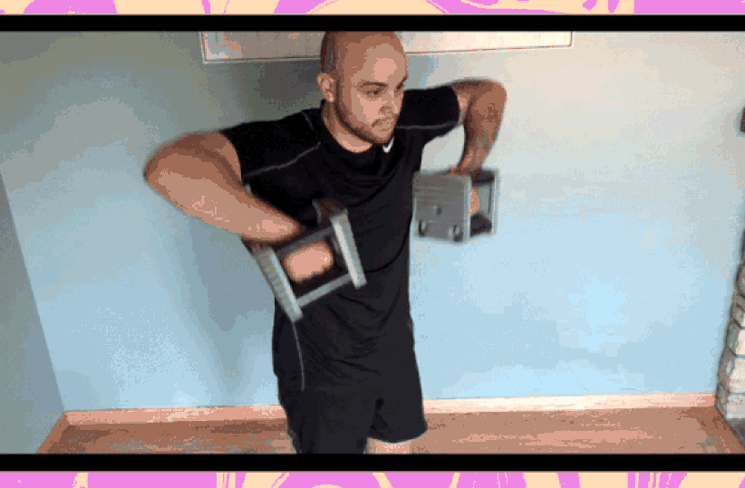 کول با دمبل