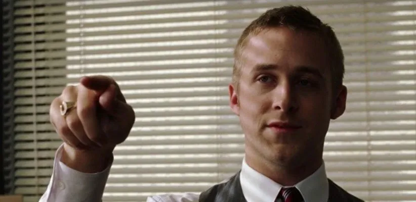 رایان گاسلینگ در فیلم شکست