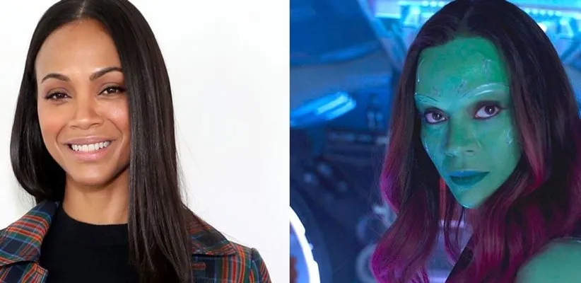 زویی سالدانیا در فیلم «نگهبانان کهکشان»