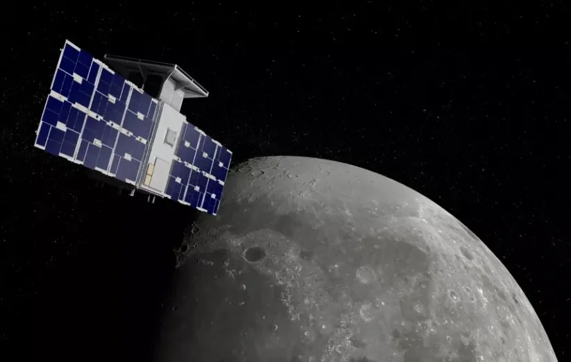 طرحی گرافیکی از فضاپیمای کپستون