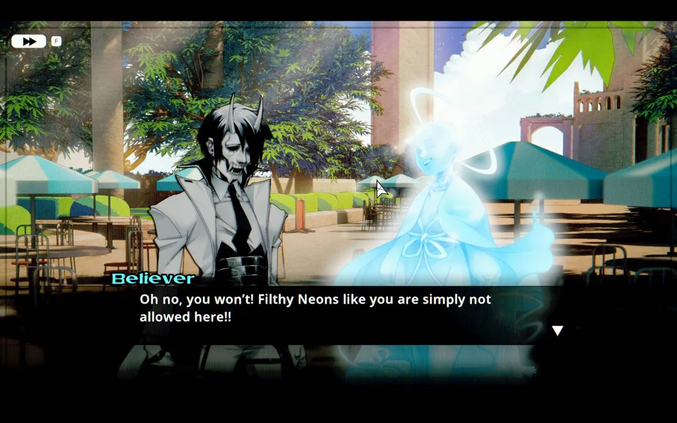 بررسی بازی نئون سفید