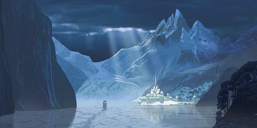 منطقه اسکاندیناوی منبع الهام طراحی صحنه «یخزده»