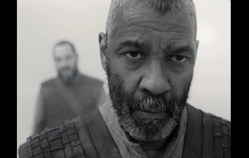 دنزل واشنگتن که در فیلم نقش لرد مکبث را برعهده دارد