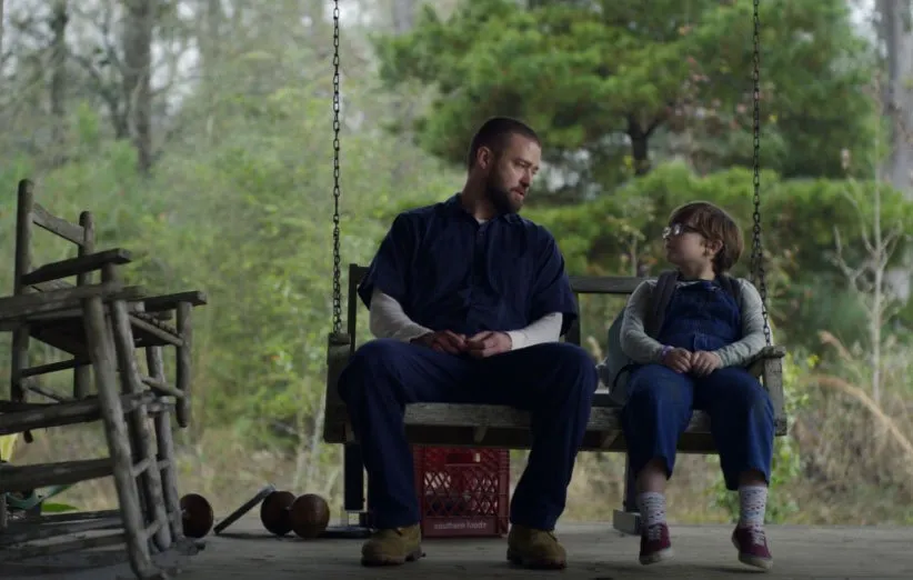 جاستین تیمبرلیک و رایدر آلن در نمایی از فیلم پالمر