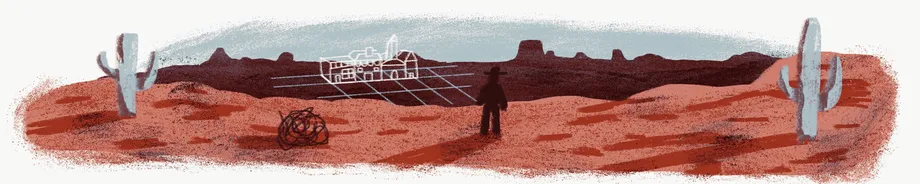 بیابانی در رد دد ۲