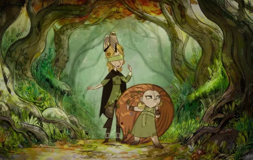 نمایی از انیمیشن ولف واکرز 