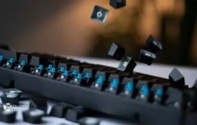 کیبورد مکانیکی تمیز