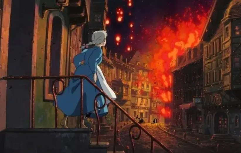 پیام های ضد جنگ قلعه متحرک هاول