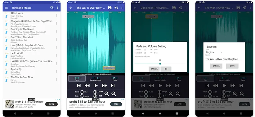 اپلیکیشن Ringtone Maker