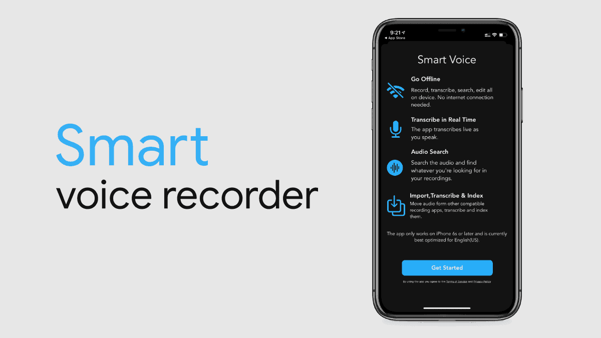 برنامه Smart Voice Recorder