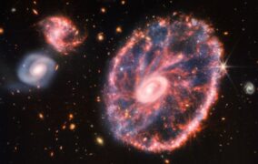 کهکشان حلقه‌ای چرخ گاری