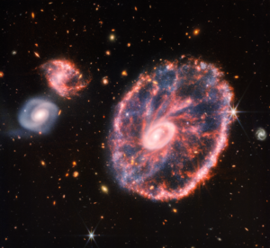 کهکشان حلقه‌ای چرخ گاری