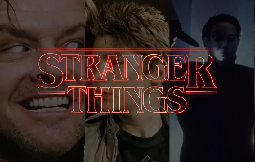 صحنه‌هایی از چیزهای عجیب که از فیلم‌های کالت الهام گرفته شدند