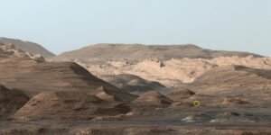 نمای کلی گذر پارایتپیوتی مریخ از دور