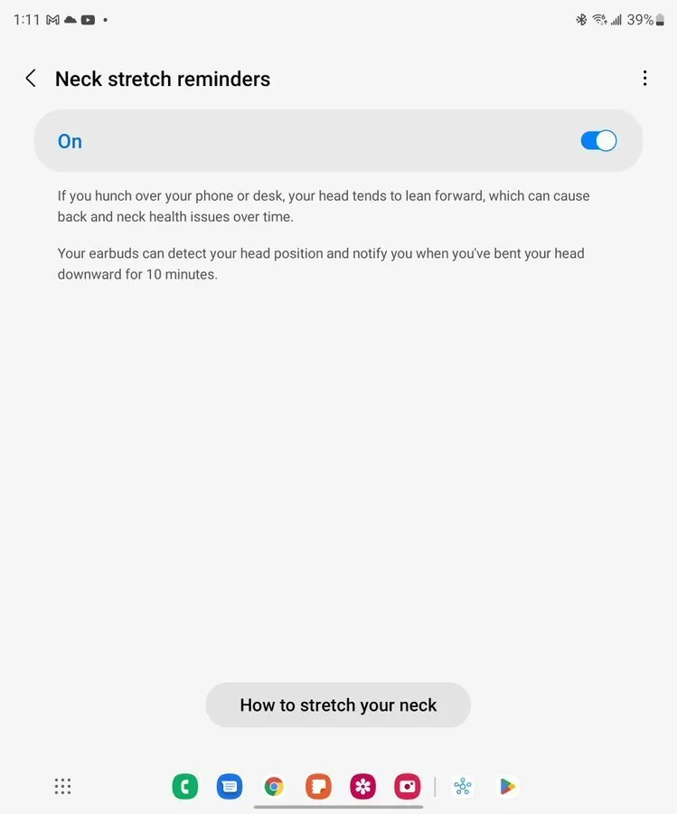 گلکسی بادز 2 پرو گردن