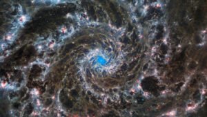 کهکشان فانتوم از نگاه تلسکوپ فضایی جیمز وب