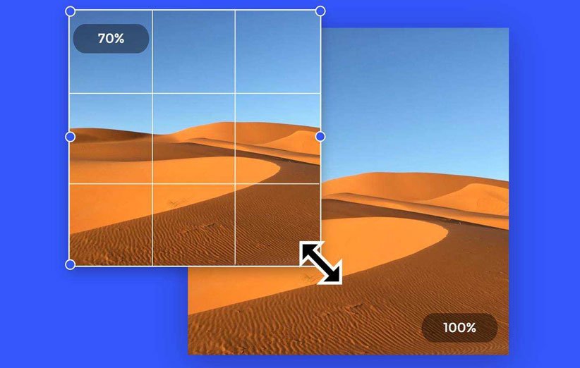 تغییر اندازه تصاویر