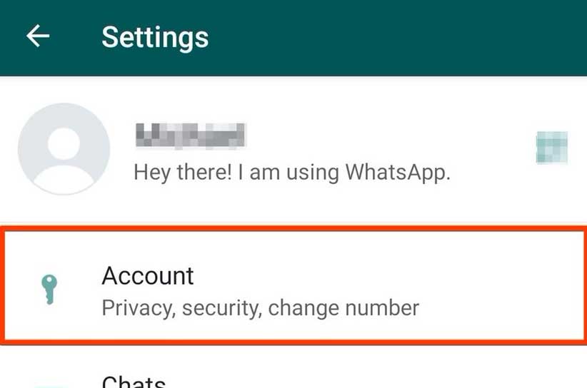 comment bloquer statut whatsapp