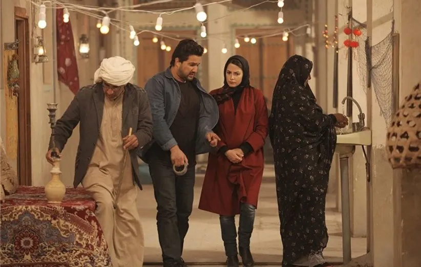 طناز طباطبایی و حامد بهداد زوج جذاب فیلم حمید نعمتالله