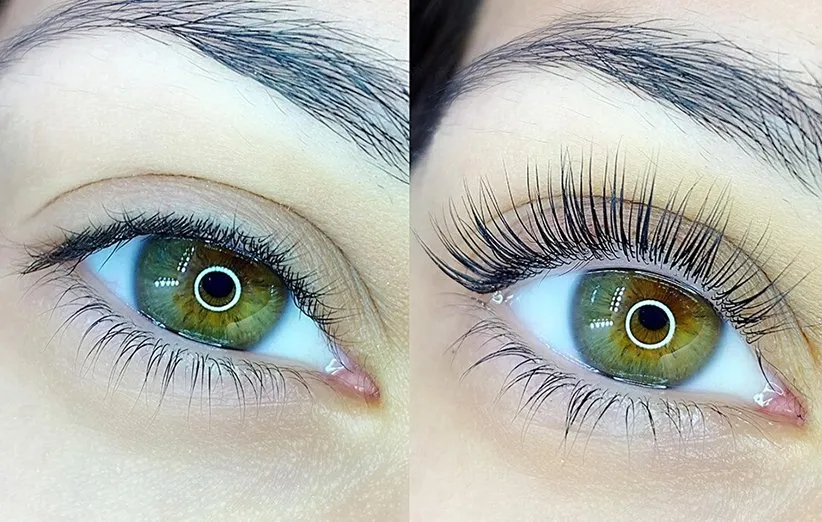 تغییر مژه‌ها بعد از لیفت مژه