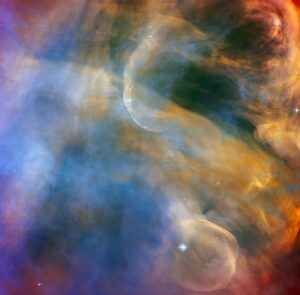 تصویر هابل از ساختار کیهانی HH 505 در سحابی جبار