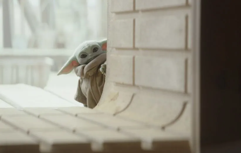 گروگو در نمایی از سریال زیبای مندالورین