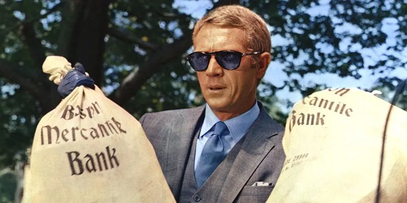 ترانه‌ی «آسیب‌بادی‌های ذهن تو» در فیلم «حادثه‌ی توماس کراون»