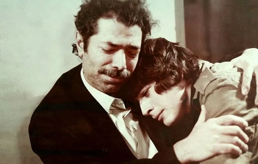 علی نصیریان و سعید کنگرانی در فیلم سرایدار